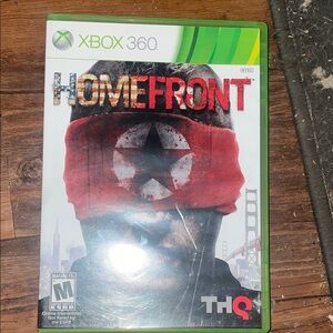 THQ Homefront Xbox 360 Game - Red and Gray